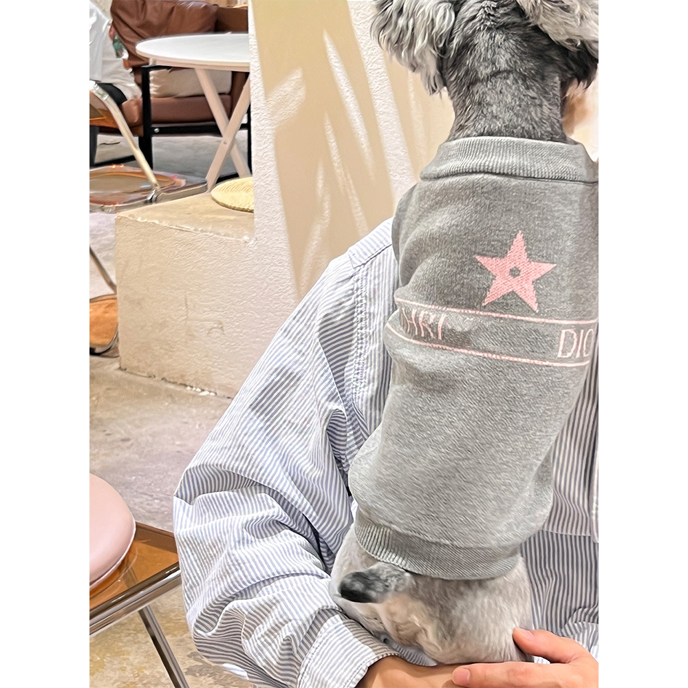 Foreign trade, dog sweatshirt, pet knitting jacket, Chenary Teddy Panda to keep pet clothes warm.