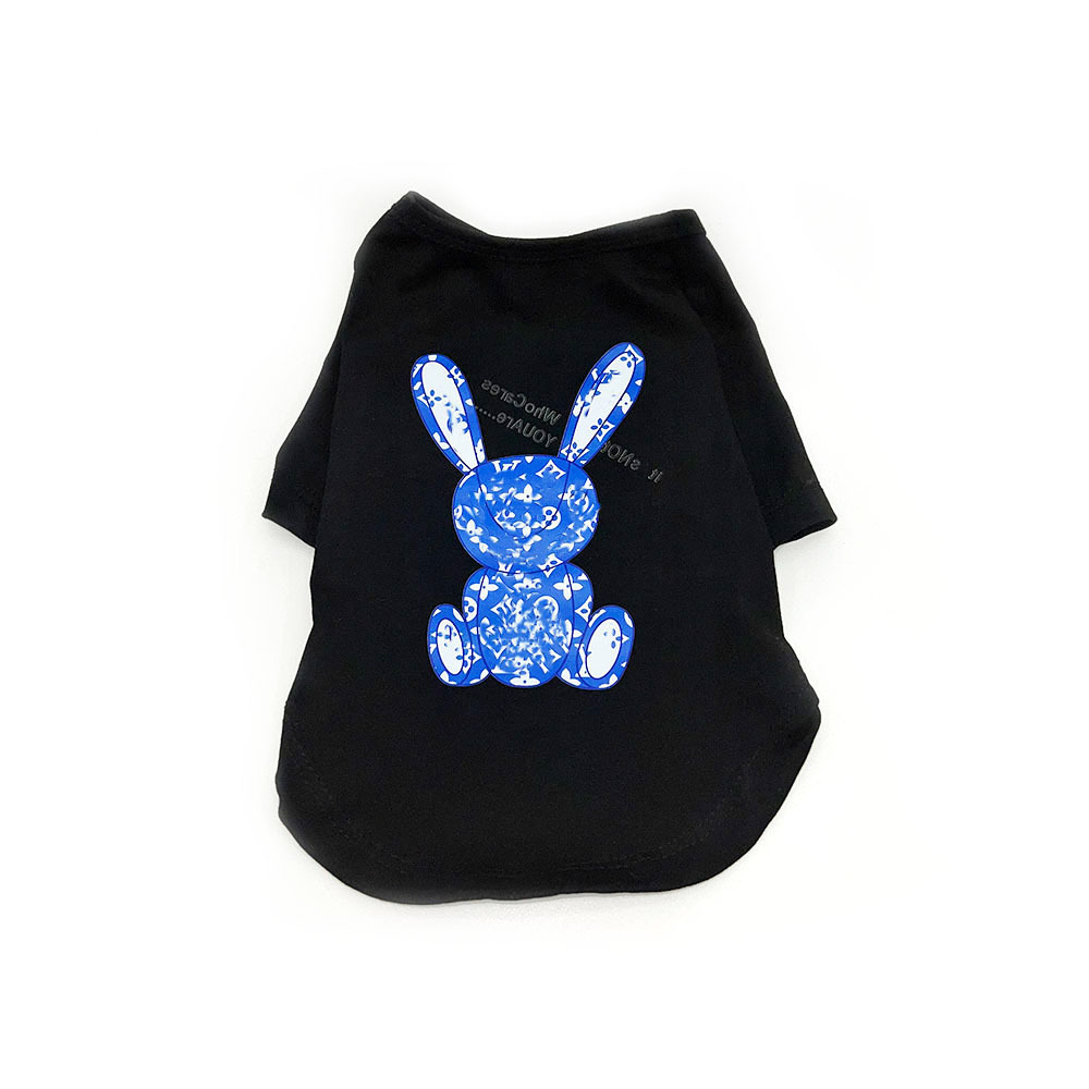 Foreign trade cross-border t-shirts for dogs with short-sleeved cotton t-shirts, old-fashioned teddybago costumes.