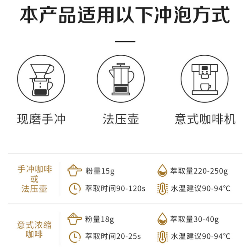 Nhà máy Kim tự tháp Yunnan trực tiếp cung cấp 500g cà phê thường được mua.