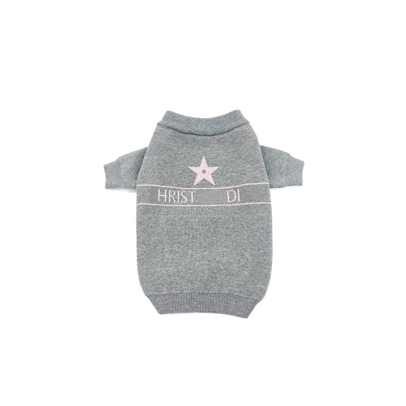 Foreign trade, dog sweatshirt, pet knitting jacket, Chenary Teddy Panda to keep pet clothes warm.