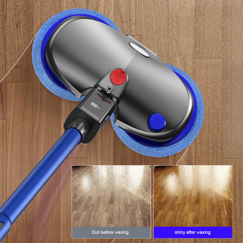 Cross-border direct supply of hand-held Wi-Fi charge two-wheeled rotation mops, hand-held mops