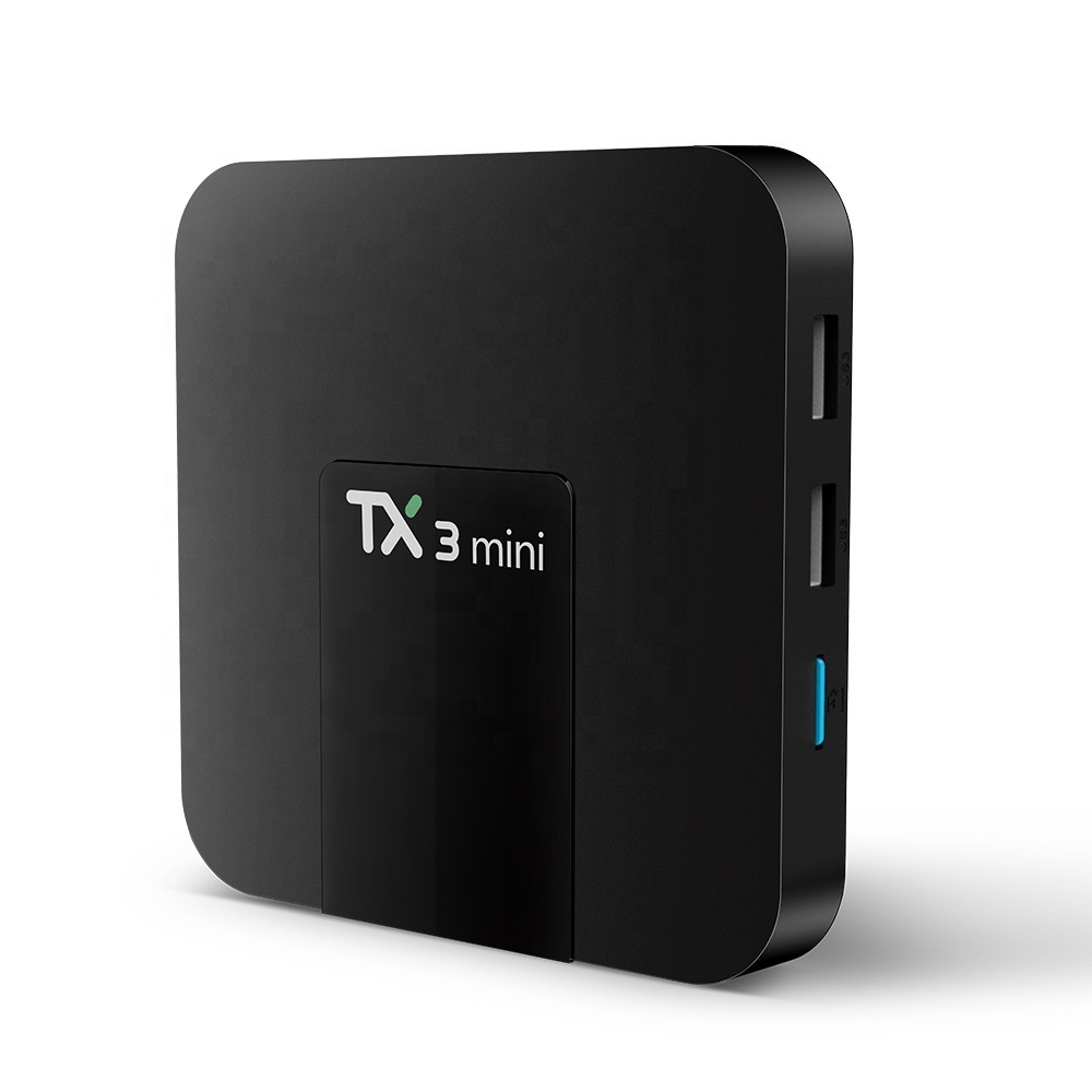 ระเบิด TX3 Mini กล่องการผลิตโทรทัศน์สูง 4K เครื่องเล่นเครือข่าย 2G16G