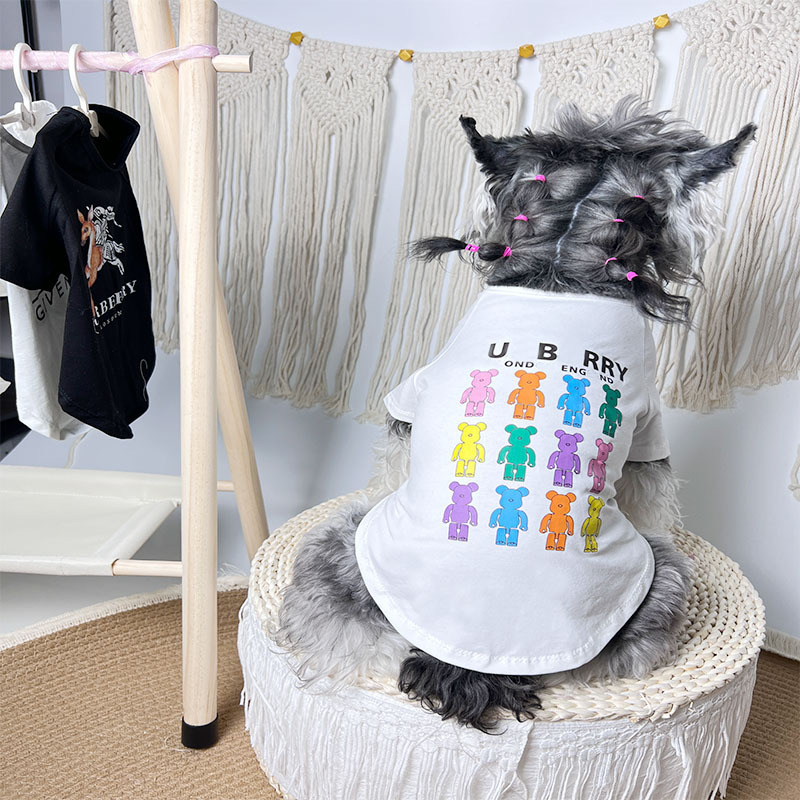 Puppy t-shirts for summer pets.