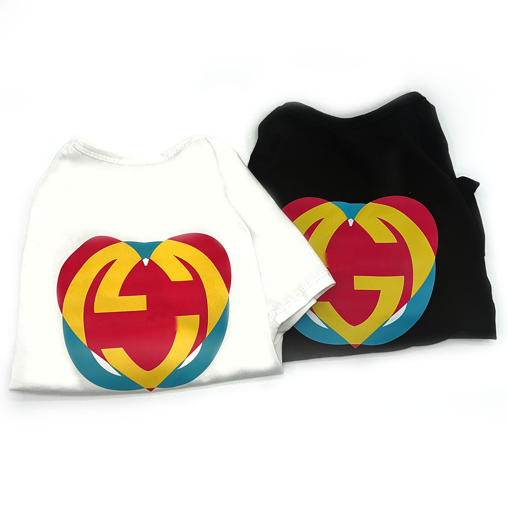 Summer-tide dog shirts, short-sleeved t-shirts, cross-border frat dog costumes.
