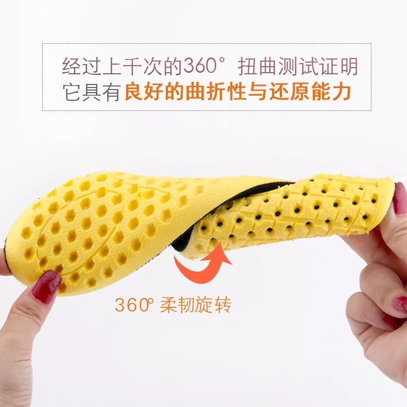 Nhà máy bán trực tiếp các miếng đệm cao giày, rung động, tàng hình, và tổ ong 3CM.
