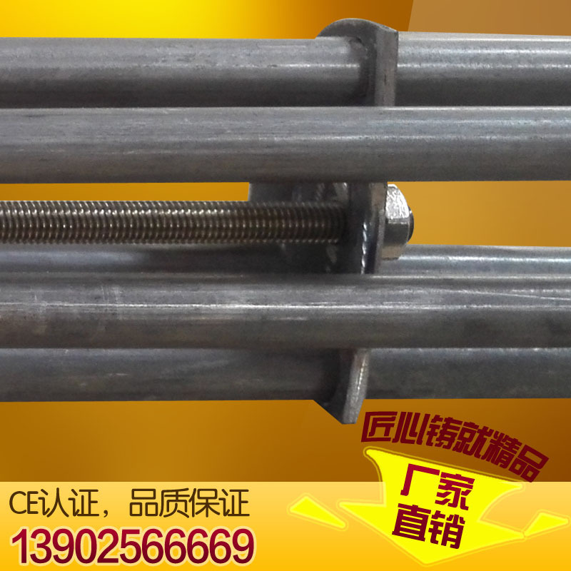 Double-joined pyrotechnic 12KW stainless steel boiler tank heater hydro-heat pole