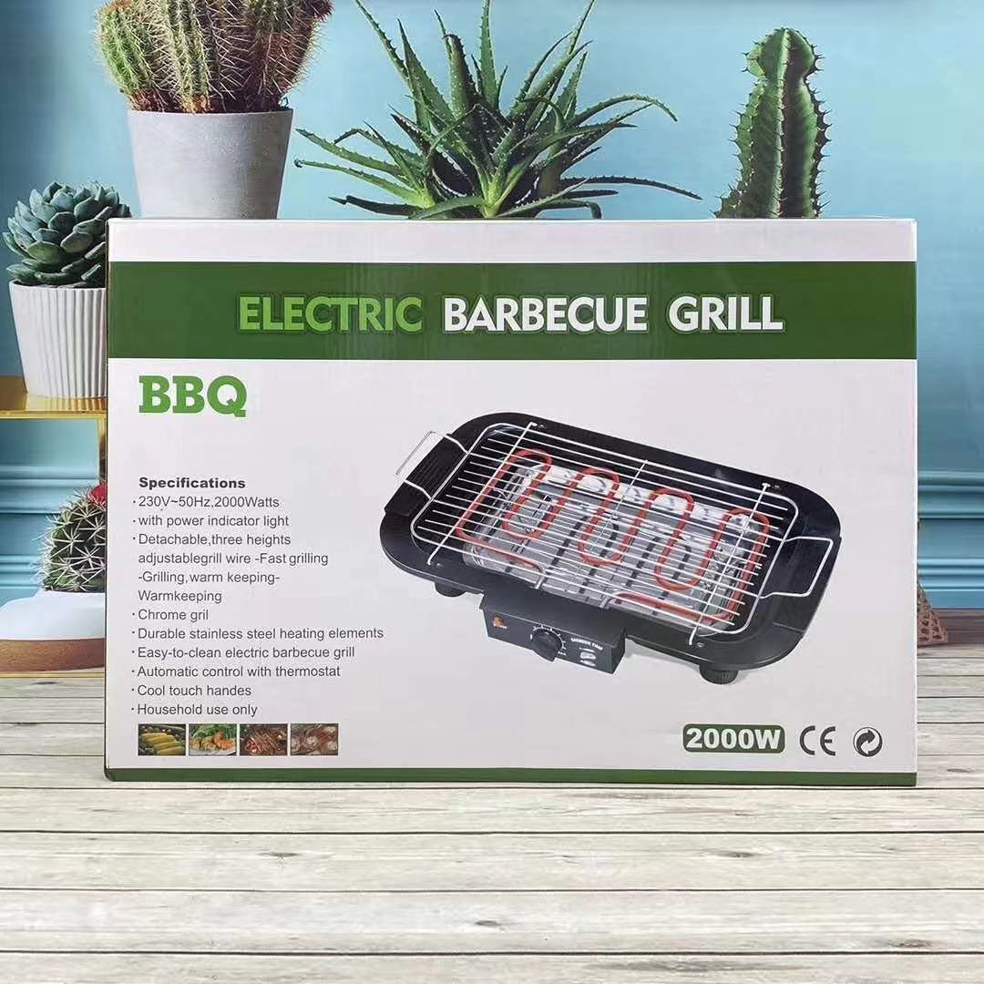 多功能家用燒烤爐無煙電烤盤烤串鐵板燒烤架BBQ可分離燒烤架