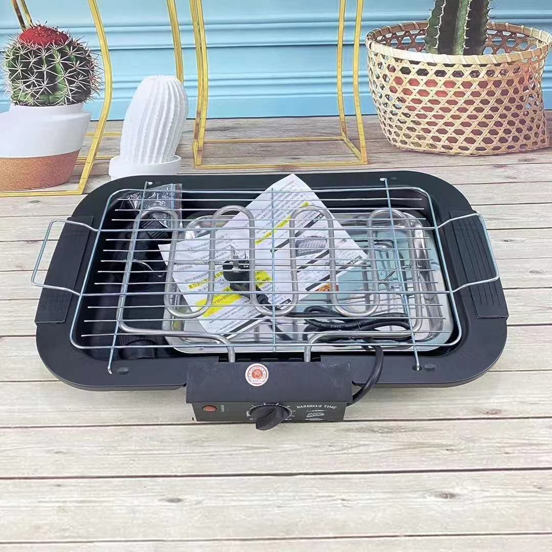 多功能家用燒烤爐無煙電烤盤烤串鐵板燒烤架BBQ可分離燒烤架