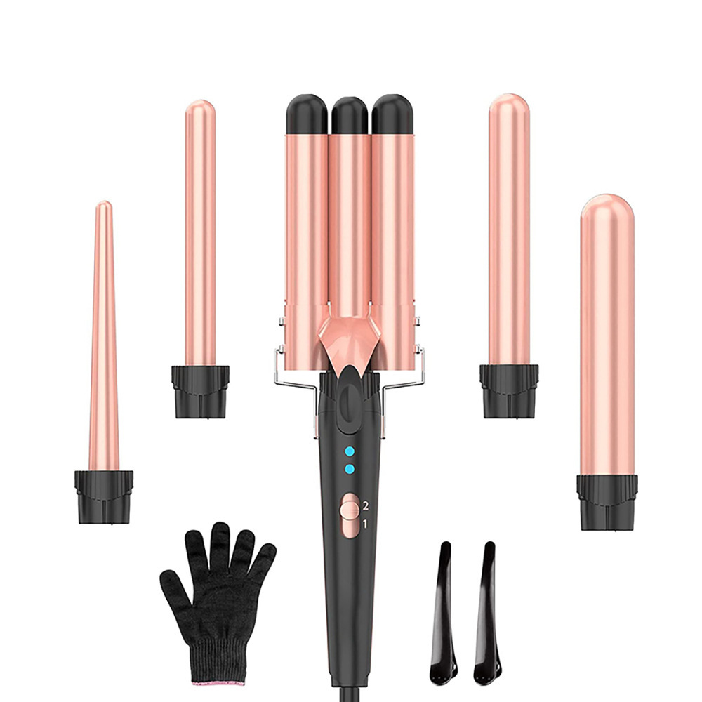 Một máy uốn tóc năm và một, 450 độ 230 độ, kẹp găng tay Amazon.
