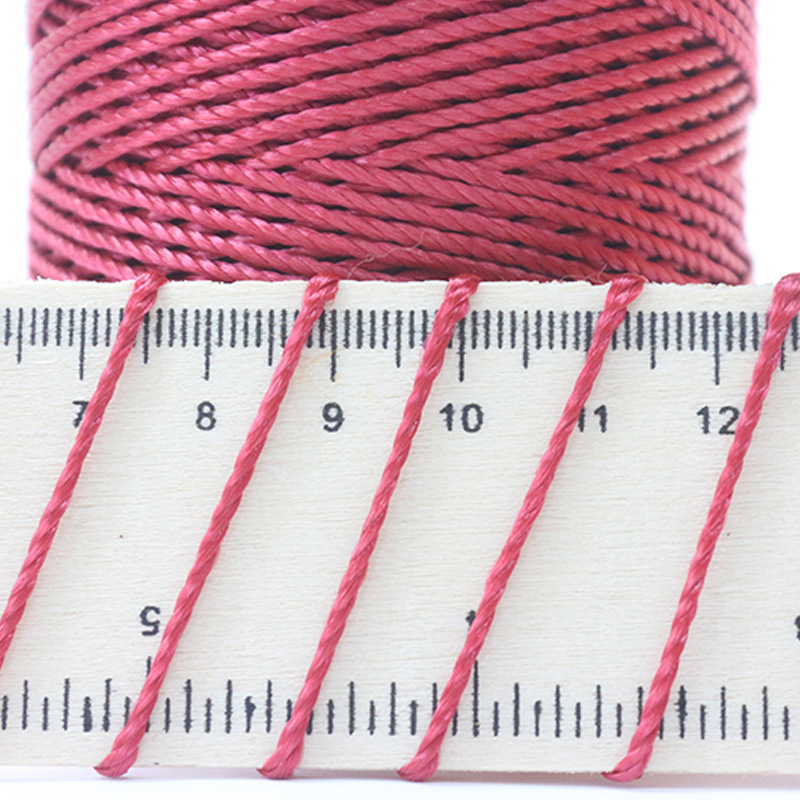 Wholesale pyramid chords hand-made diy-weaved doll-bags with a three-packed ice-wire furry band