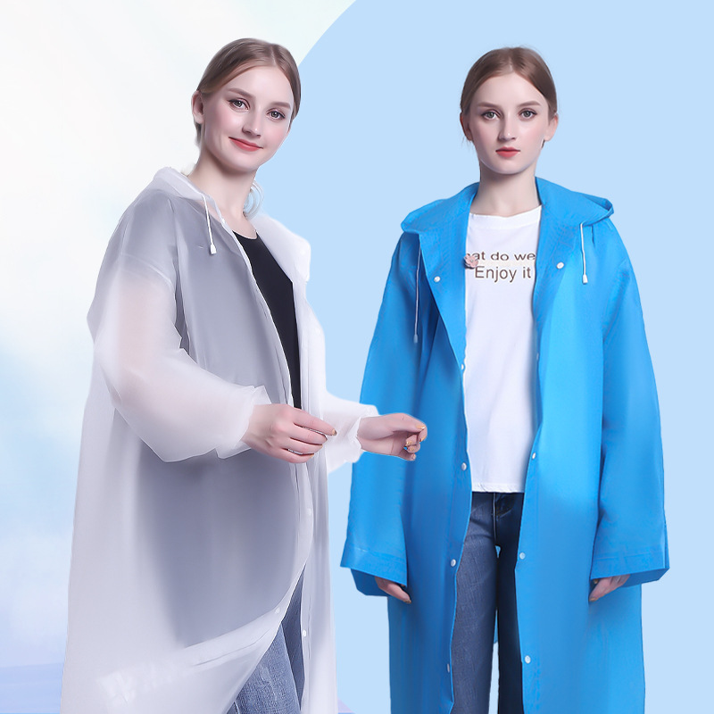 Không phải một lần phân phối áo mưa người lớn và chống nước bên ngoài nhà.
