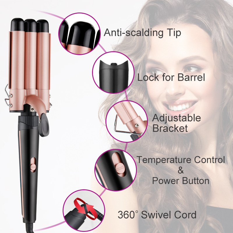 Một máy uốn tóc năm và một, 450 độ 230 độ, kẹp găng tay Amazon.