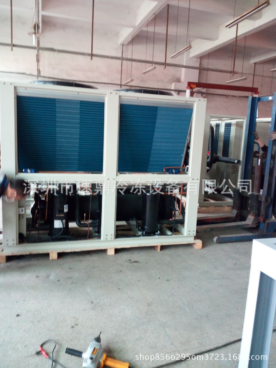 Electro plating chillers, negative 5 degrees chillers, electroplating industrial parks, water cooling equipment.