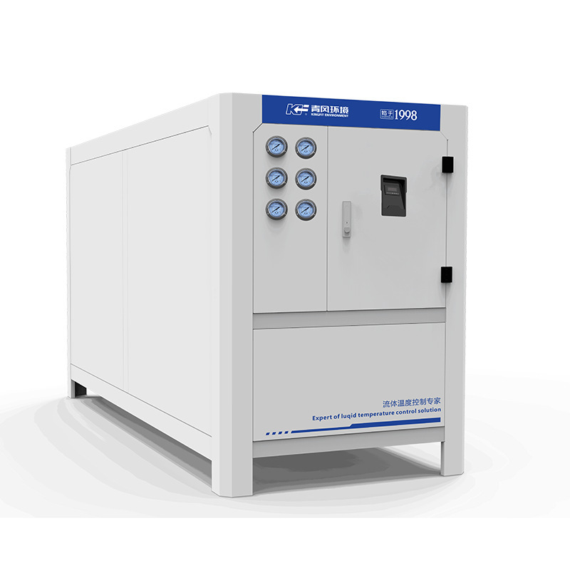 Specialized chiller for cooling of cooling tanks in cryogenic 10 industrial chiller vortex compressors