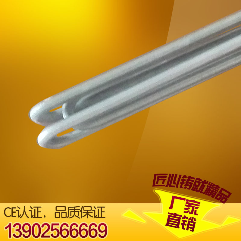 Double-joined thermal 1.5-inch stainless steel flanger dishwasher, double-haired heated tube, heated tube.