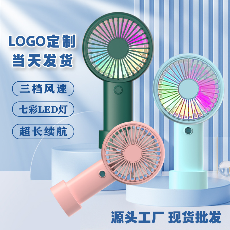 Chargeable usb mini fan hand-held wholesale distribution of outdoor desktop wind cooler fans