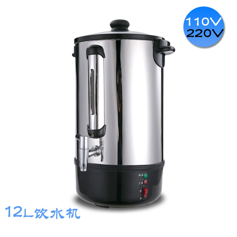 外贸110V/220伏船用电热开水器12L商用不锈钢小型饮水机特殊定制