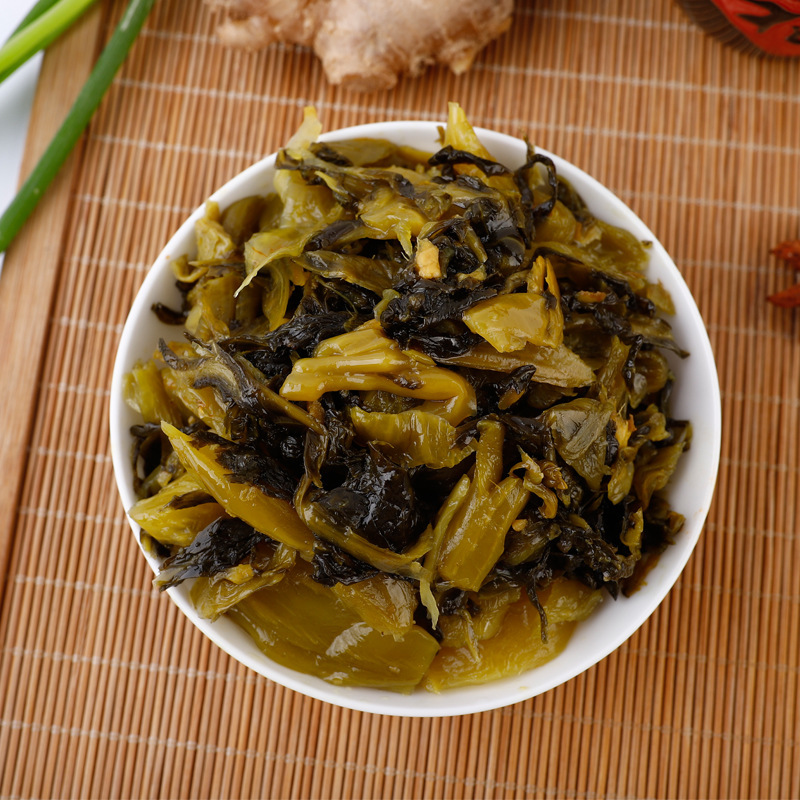 Giấy gói nước sốt trộn cũ của Sichuan Chengdu, dưa chua, chảo nước sốt chua, thư từ.