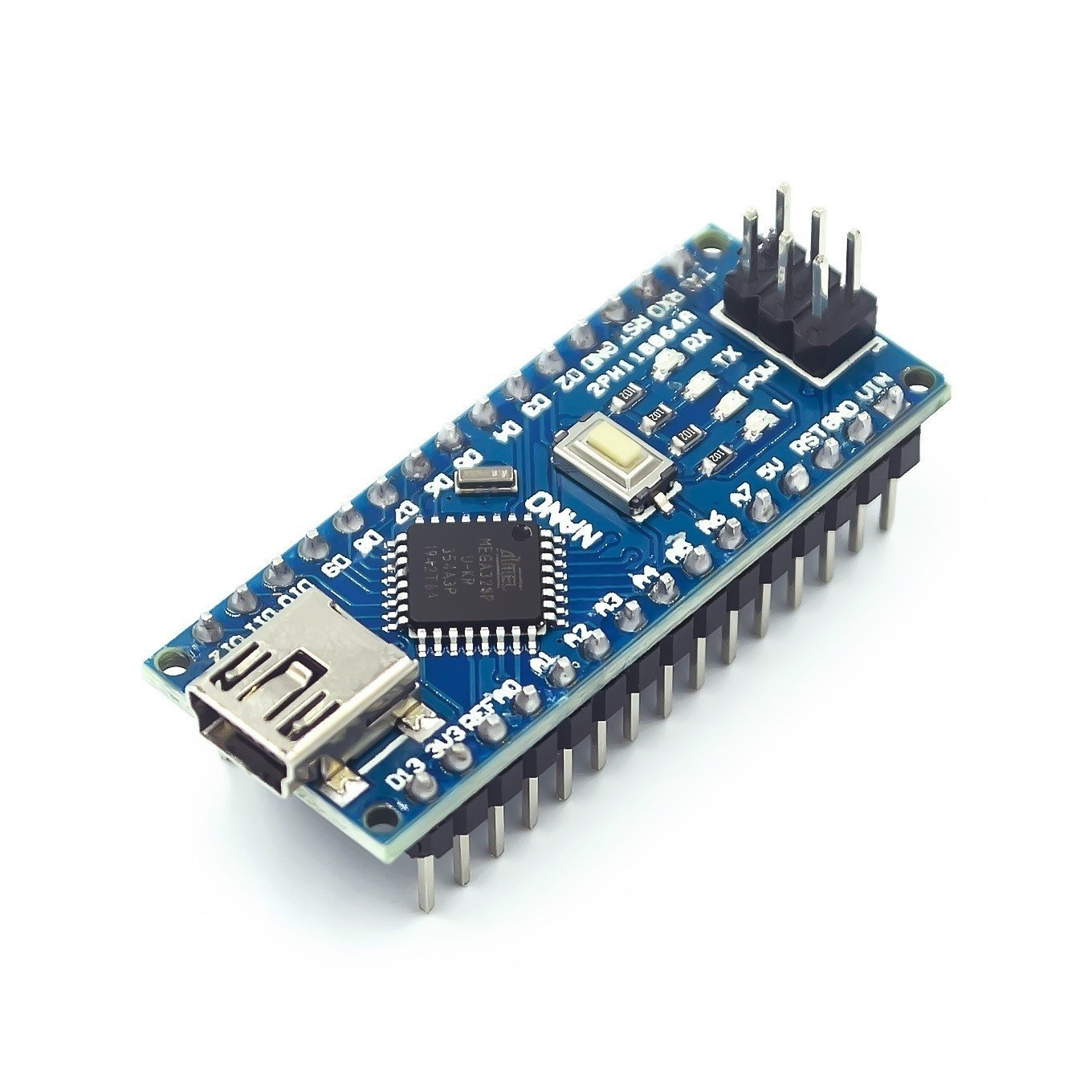 批发NANO V3.0 ATMEGA328P CH340改进版 电子积木 单片机驱动板