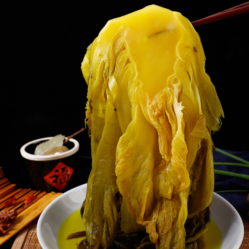 Thưa bà, dưa chua, 2kg 6 túi nước sốt chua, khách sạn cho Kimchi cũ của Sichuan.