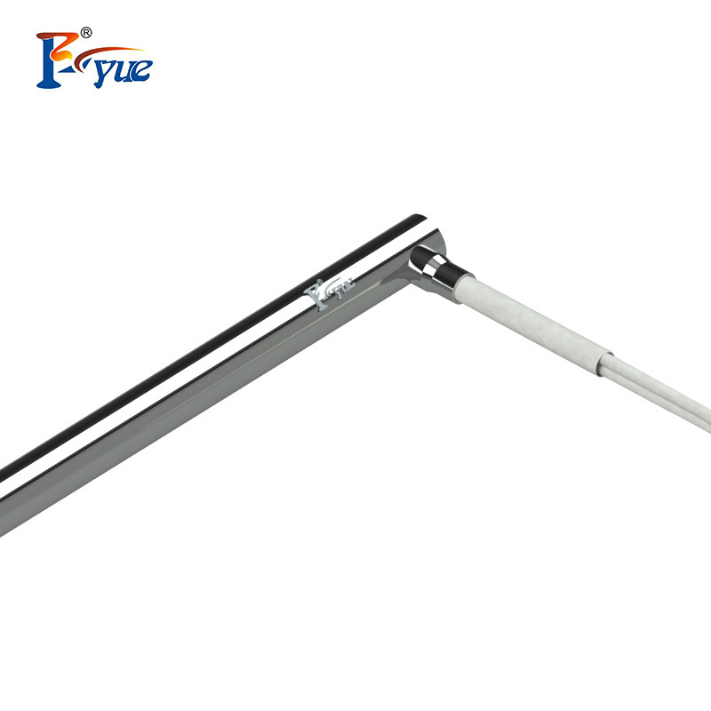 The L-type straight-angle single-head heated tube side-lined electro-heated tube stainless steel-heated rods can be processed and ordered