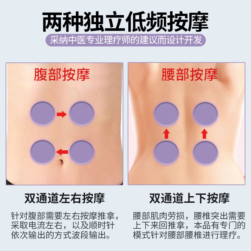 智能腰痛按摩腰帶EMS belt 電刺激熱敷腰間盤按摩儀腰疼按摩器