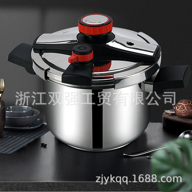 德尼菲Deniphi高压锅燃气灶电磁炉通用家用加厚防爆不锈钢压力锅