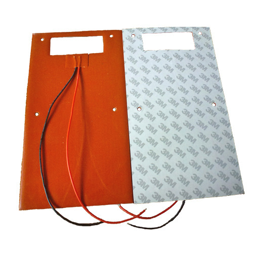 Industrial silicone heating blankets, silicone heating boards, and thick, non-silica glue heating pads.