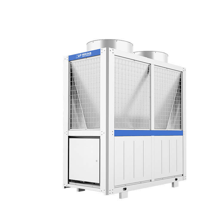 Aerosol chiller, air source heat pump, in the form of an industrial cooling module for 20 chillers