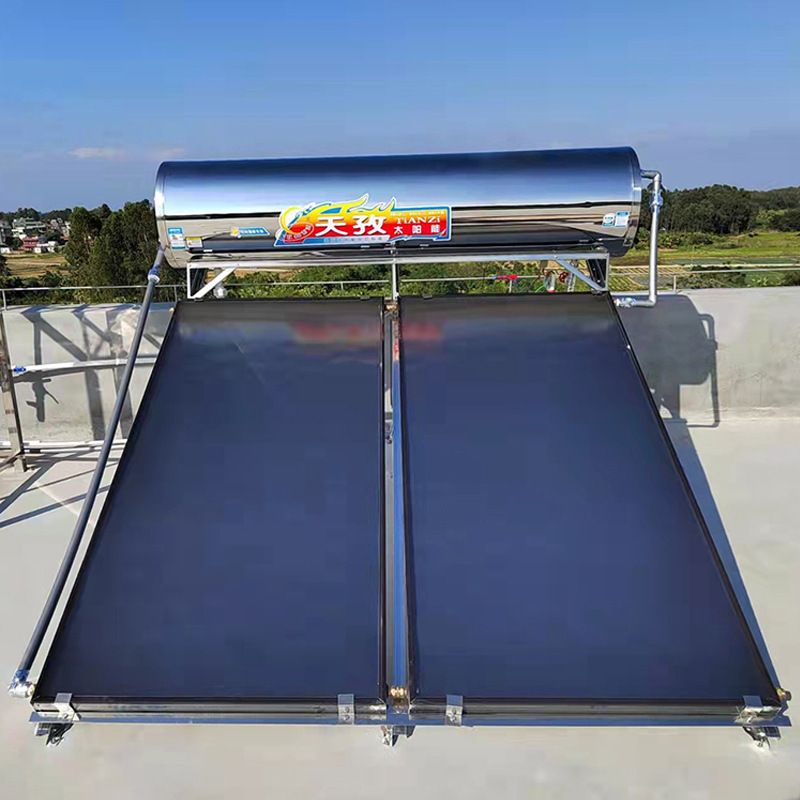 Wholesale of foreign trade in flat-board collector 150L200L300L flat-board solar water heater domestic plants