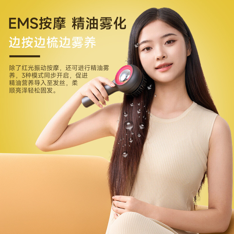 Cross-border head-skin care for mist-orientated fluid-red-ray health care.