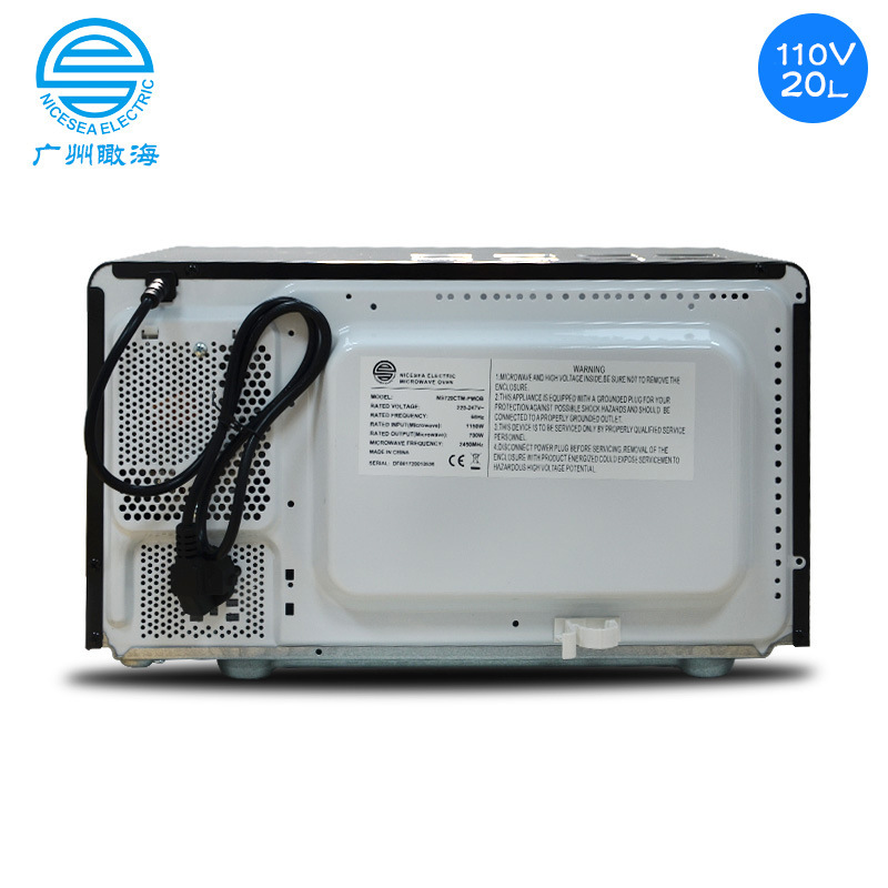 110V 마이크로파 20L L 외국 무역 배 전압 상업/홈 60HZ 마이크로파 증기 바베큐