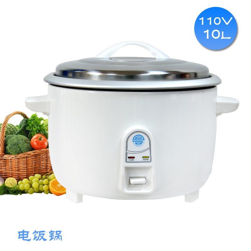 เรือพาณิชย์ต่างประเทศกับหม้อปรุงไฟฟ้า 10L 110V 60HZ เครื่องจักรกลองแบบหลายอเนกประสงค์เรือกับข้าวไฟฟ้า