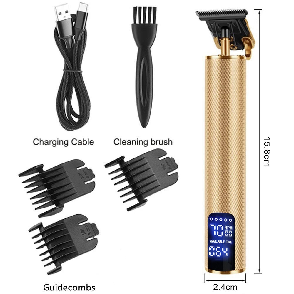 Cross-border LCD LCD electrocutor electric sculptor sculptor, USB charged head cutter.