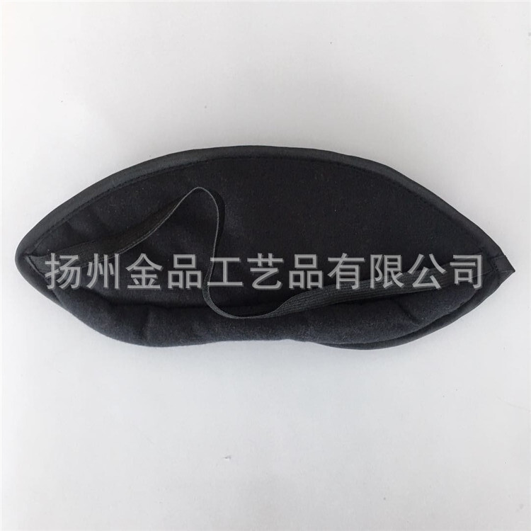 全棉汗布可定製logo護眼罩睡眠眼罩純棉加厚遮光眼罩汗布材質批發
