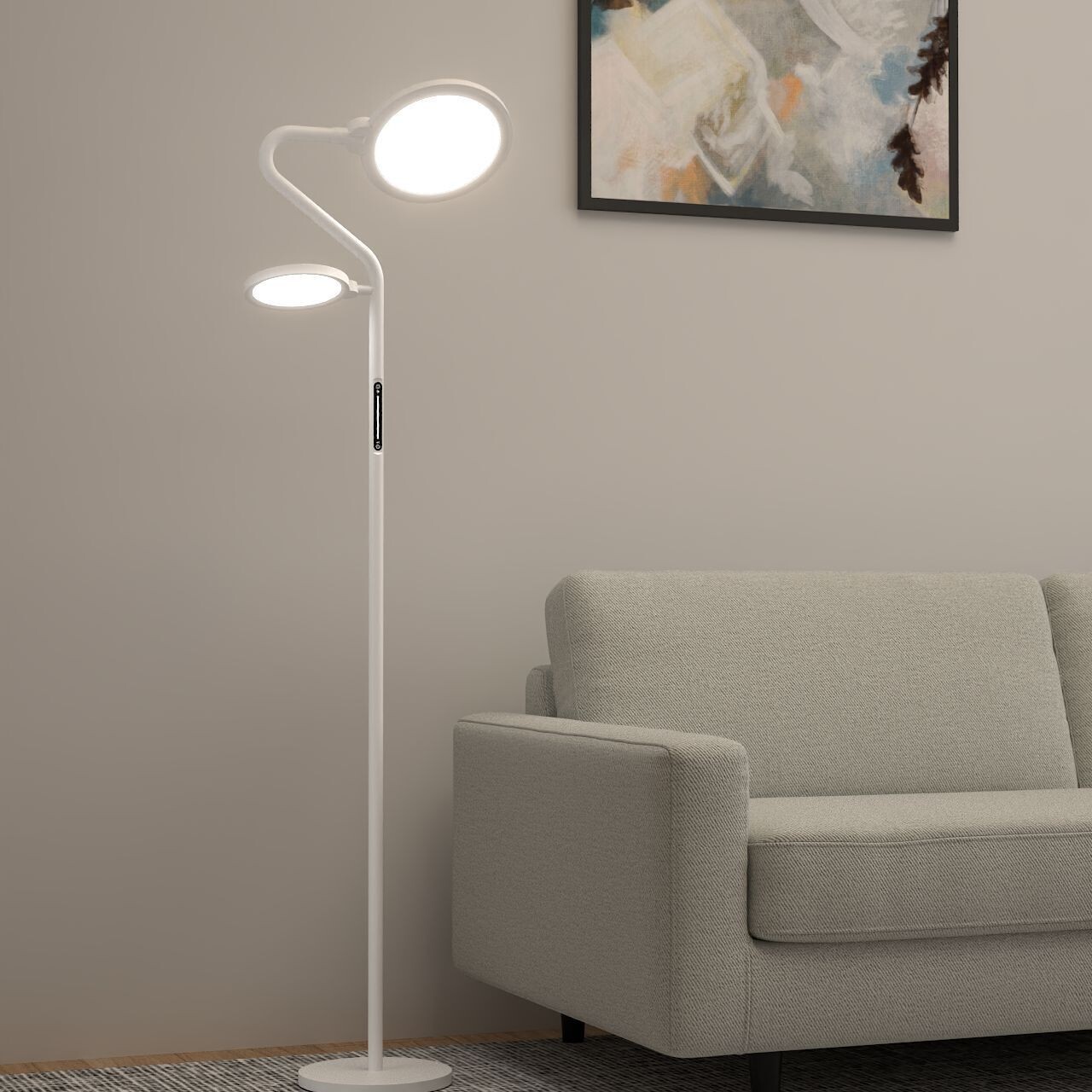 The new mother's downlight is live in the beauty lights in the bedroom and in the living room.