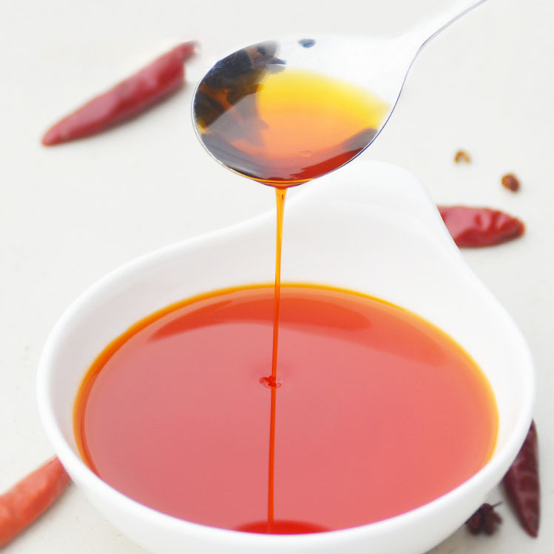 It's 350 g of red oil.