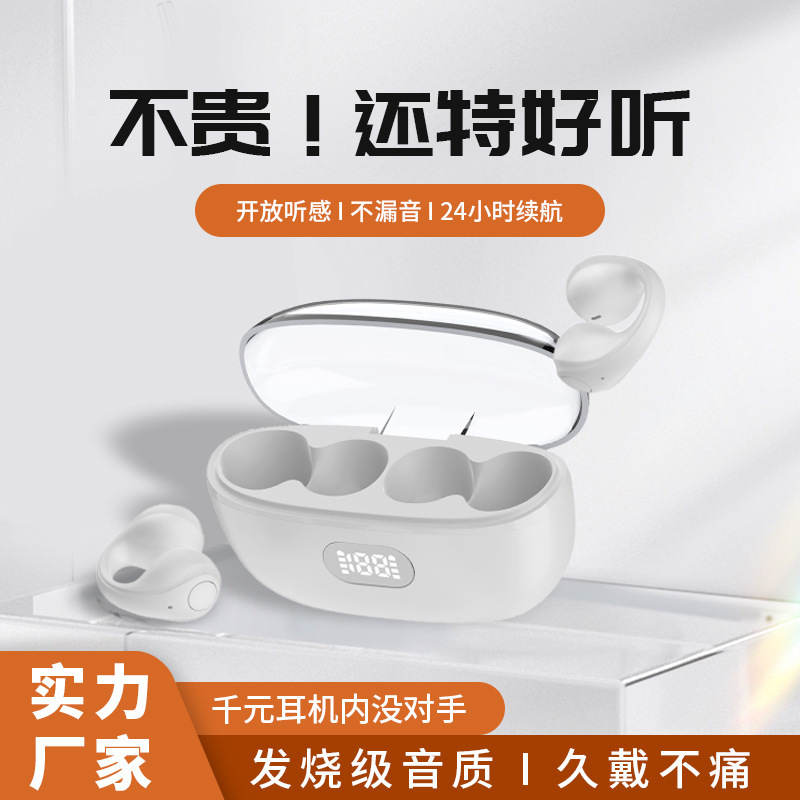 Tai nghe không dây, thiết bị điều khiển tai nghe siêu rõ ràng, được cung cấp năng lượng để không đi vào tai nghe màu xanh.