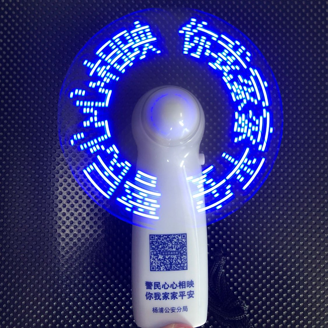 Công cụ tuyên bố quà tặng nhỏ của quạt nhỏ có đèn LED tùy chỉnh