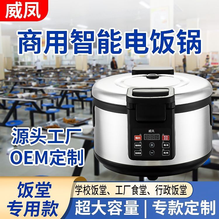 Cross-border foreign trade is dedicated to commercial intelligence computer cooking and cooking pots with a large capacity of Euro-engine Plug 110V