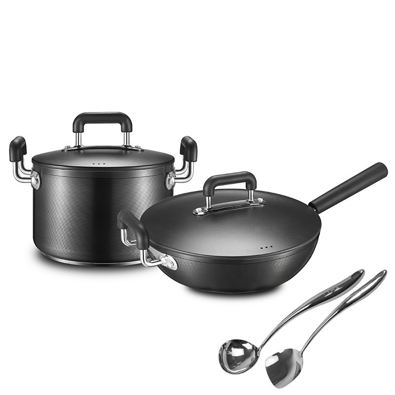 Ba thợ rèn không có lớp phủ để làm việc trên chảo băng + 2 bộ
