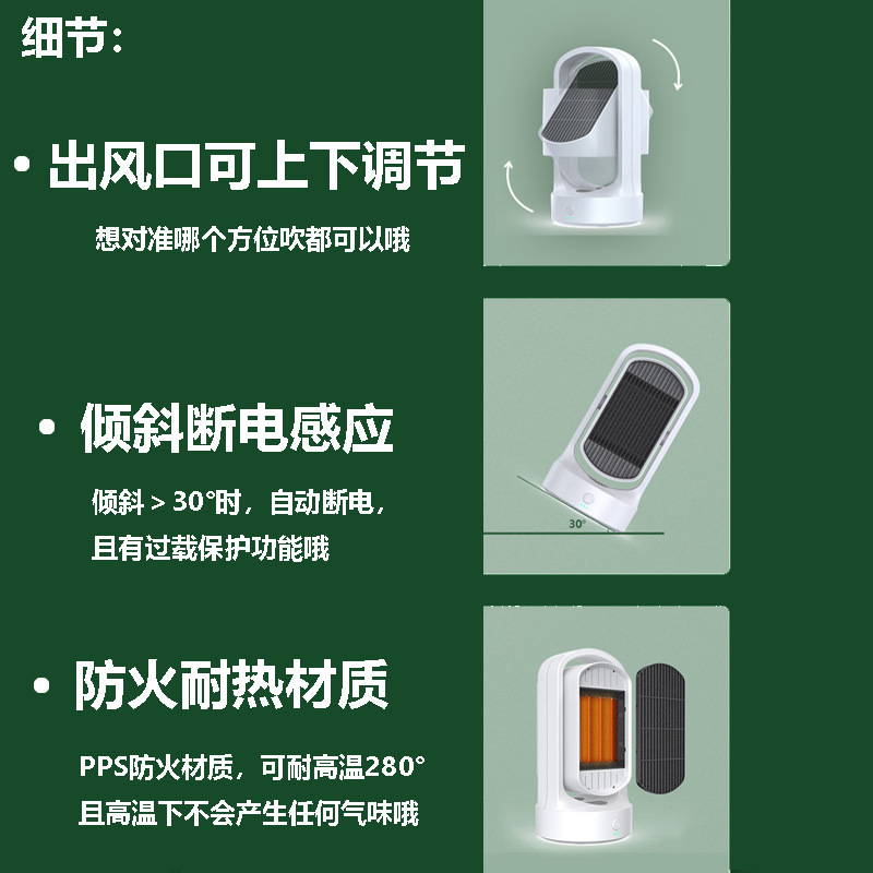 Năng lượng màn hình máy tính cao 1500W cho hệ thống sưởi nhiệt mới, cả hai lò sưởi PTC.