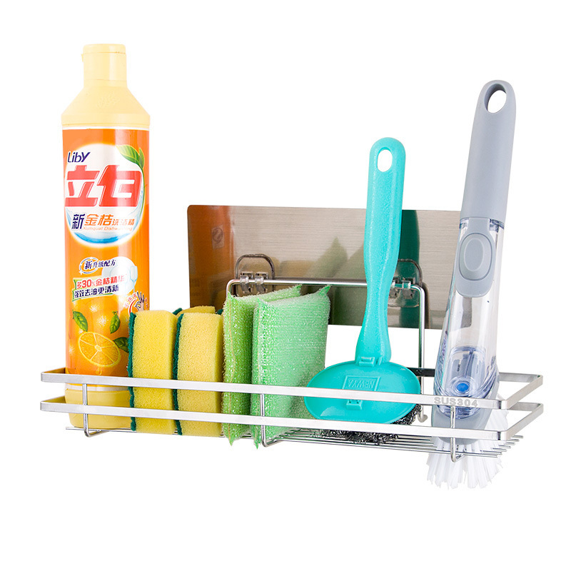 Một cái giỏ nhựa đường phủ đầy tường với thép không gỉ và một cái đĩa rửa chén và cái giỏ giặt giẻ rách không có nhựa đường.