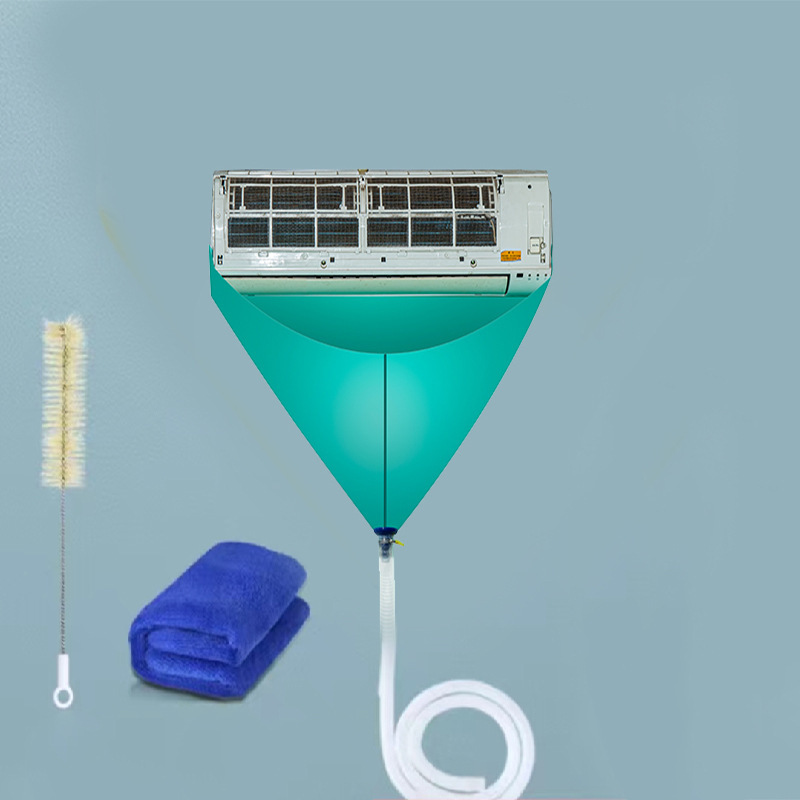 Air-conditioning washing mask cleaning bag full of waterbags and water bag hanger cleaning kit