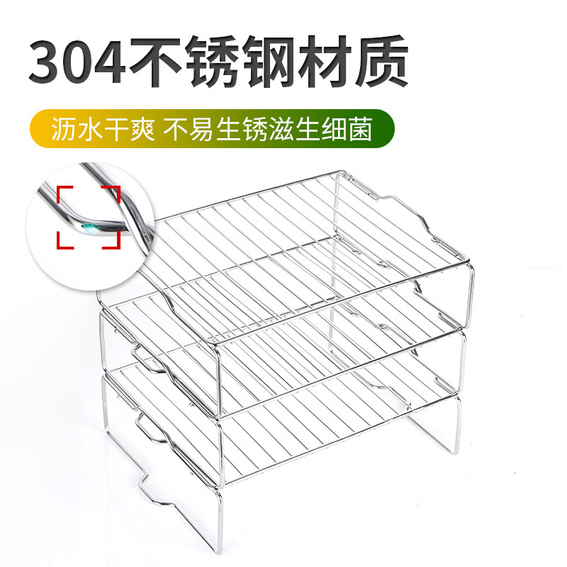 Tủ lạnh chứa 304 ngăn cách nhà bếp thép không gỉ với các đồ thừa đa mục đích.