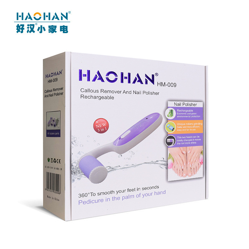 Haohan electric foot grinder, go to the dead-skin cocoon horns, charge the waterproof footman and make the wholesale custom.