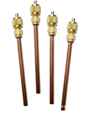 The Golden House direct welded the copper valve, the needle valve, the refrigeration repair and fluid valve, the flush valve, the process valve.