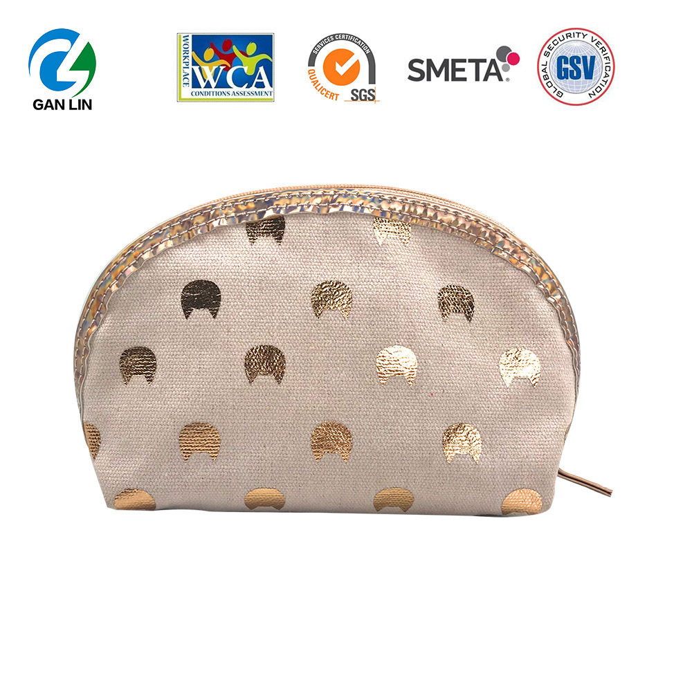 Gold-hot LOGO cotton plaque make-up for a bag of spare parts and a bag of handbags.