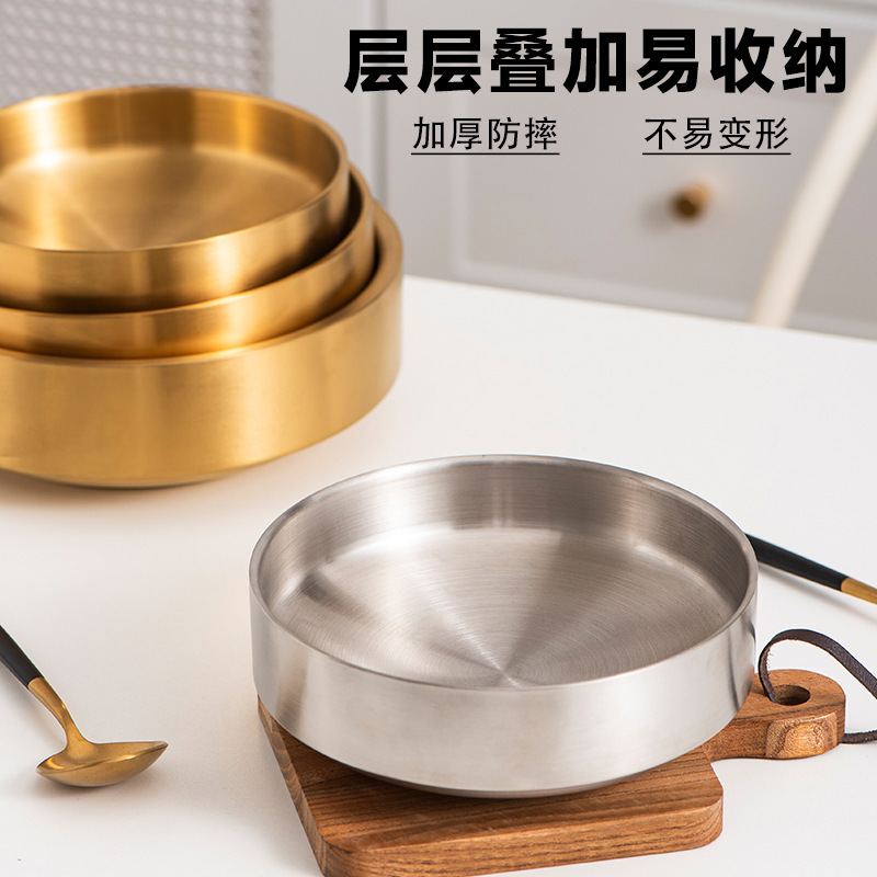 The Korean ice bowl and the Japanese salmon for the 304 stainless steel plate.