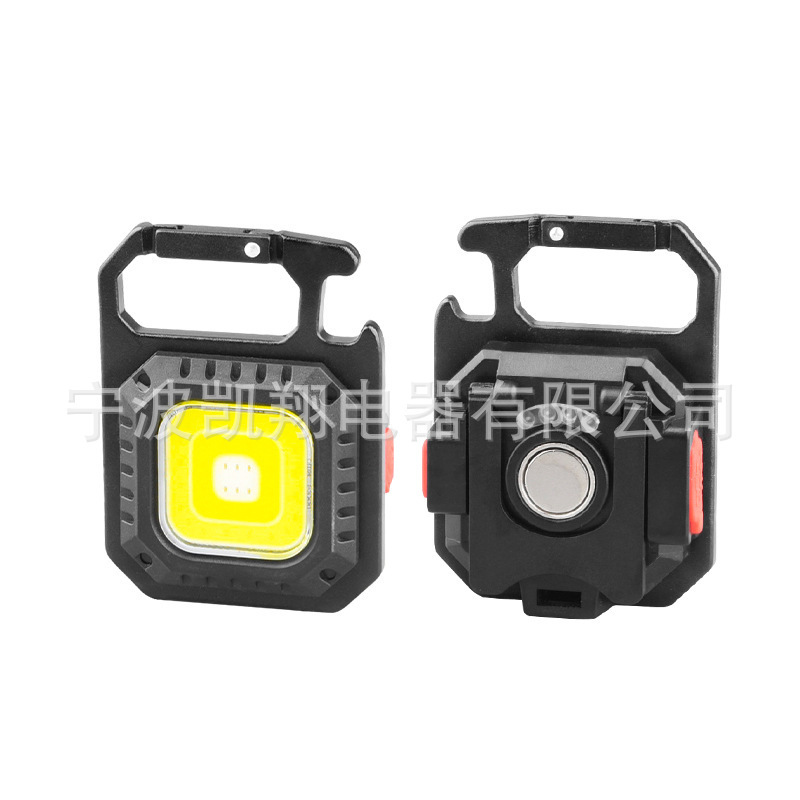 Aluminium alloy flashlight with mobile multi-purpose outdoor COB.